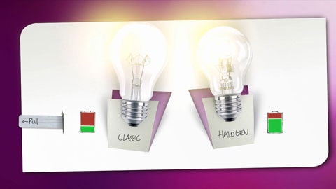 Halogen light bulbs