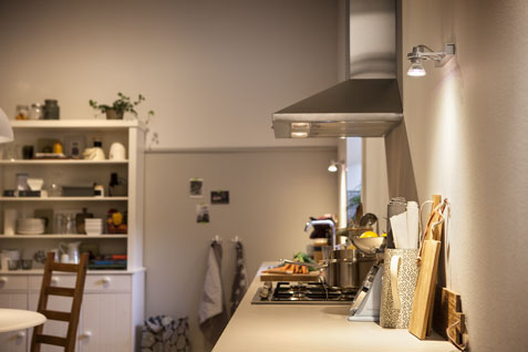 „Philips“ virtuvės apšvietimo dizaino patarimai